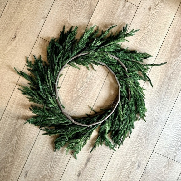 Jutom Other - Norfolk Pine Garland Artificial Faux Greenery Garland 9FT Tik Tok/Insta Famous